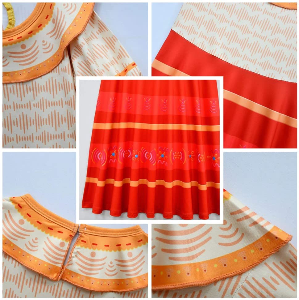 Amazon.co.jp: 魔法だらけの家 子供用 コスプレ衣装 ミラベル イサベラ